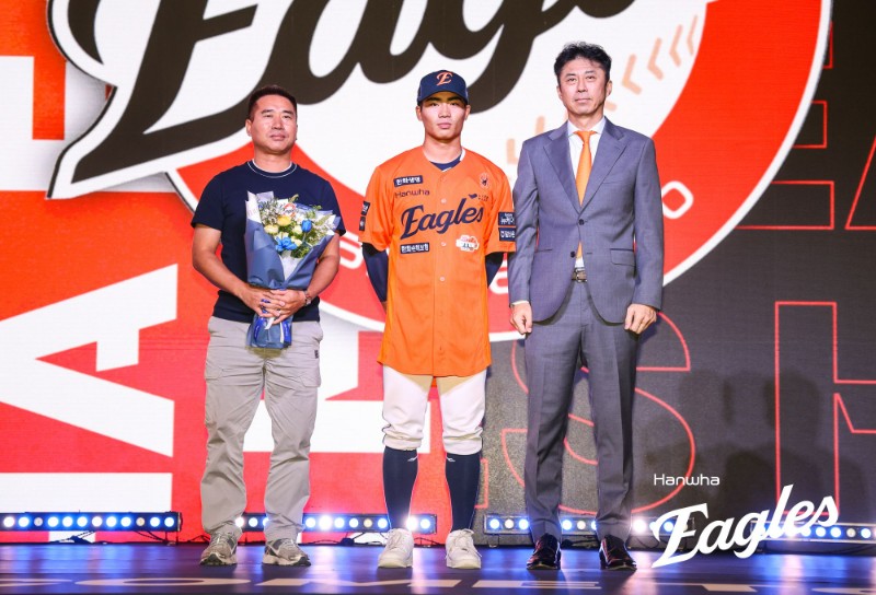 ▲ 한화는 오재원이 향후 10년간 팀 외야를 이끌어 나갈 수 있는 재목이라고 보고 3순위 지명권을 과감히 투자했다 ⓒ한화이글스