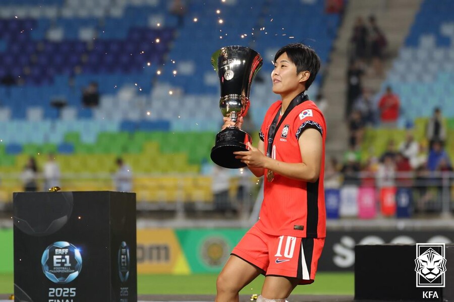 [오피셜] '손흥민처럼 비즈니스 타고 간다'…지소연 등 韓 여자축구, 아시안컵 참가 → 26인 명단 발표