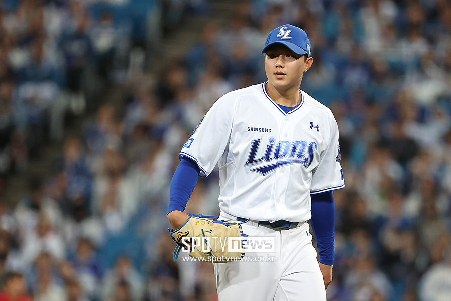 "새 구종 연마 중" 삼성 루키, 고교 때부터 도와준 선배가 있다?…두 좌완 시너지 기대되네