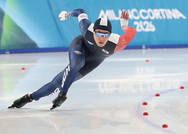"올림픽은 확실히 다르네요" 데뷔전서 톱10 신고...구경민 남자 1000m 10위