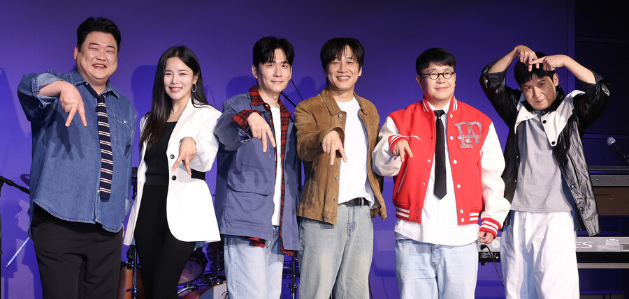 '홍경민→차태현' 아묻따밴드 "장혁, 우리 비밀병기…뭘 불러도 '추노' 한 장면"