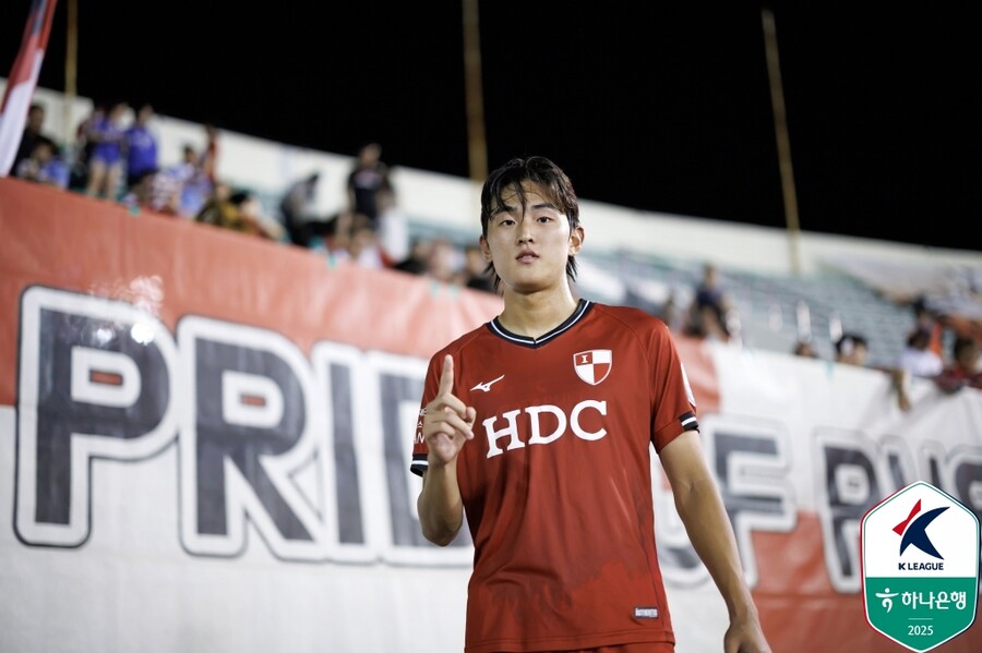 ▲ 부산아이파크 백가온  ⓒ한국프로축구연맹