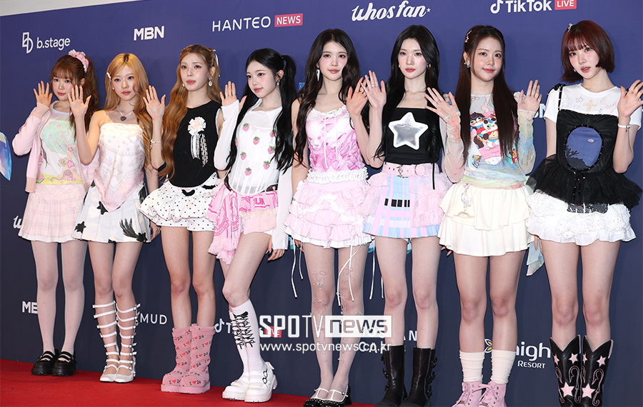 [포토S] 하츠투하츠, '한터뮤직어워즈 왔어요'