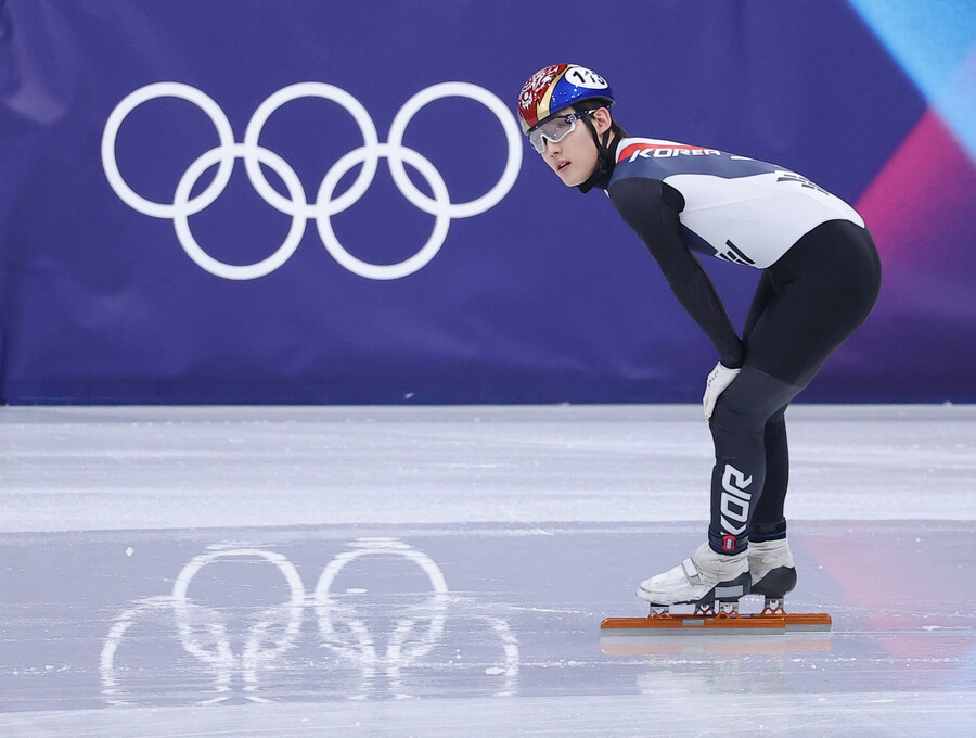 [올림픽] 500m는 역부족, 황대헌-임종언 예선 탈락! 잠시후 5000m 계주 출전