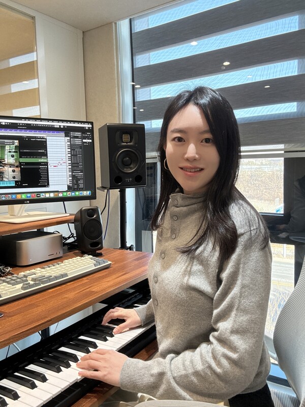 ▲ 허도가 설립한 K-트로트 전문 연예기획사 허프로덕션에 합류한 작곡가 이하나. 제공|허프로덕션
