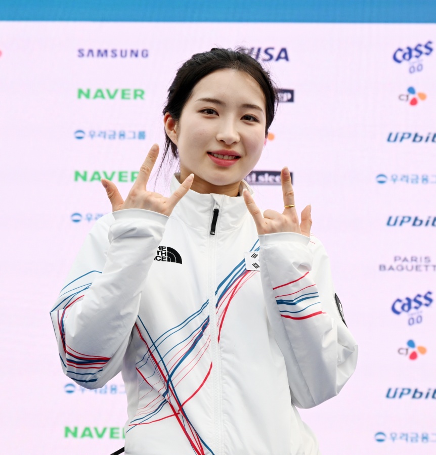 [올림픽] '2관왕' 김길리, 韓 선수단 MVP 선정…"올림픽 끝난 게 믿기지 않아"