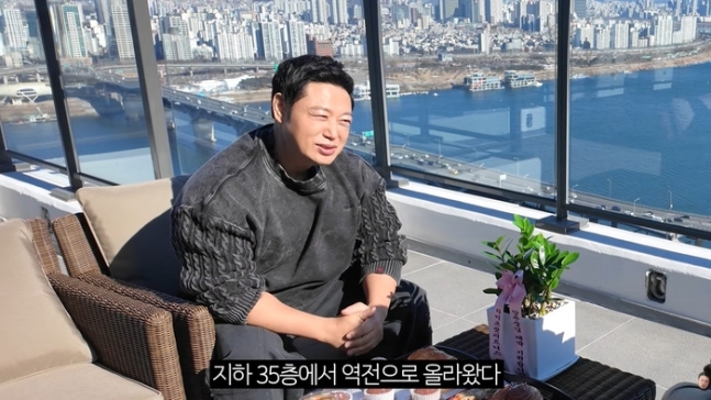 '15억 사기 피해' 양치승, 지하에서 한강뷰 아파트로 '인생 역전' 근황 공개