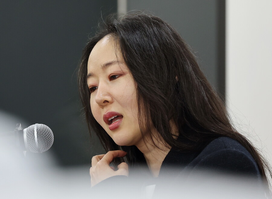 민희진 "256억 포기, 뉴진스 5인 모여 빛나게 해달라" 4차 기자회견[종합]