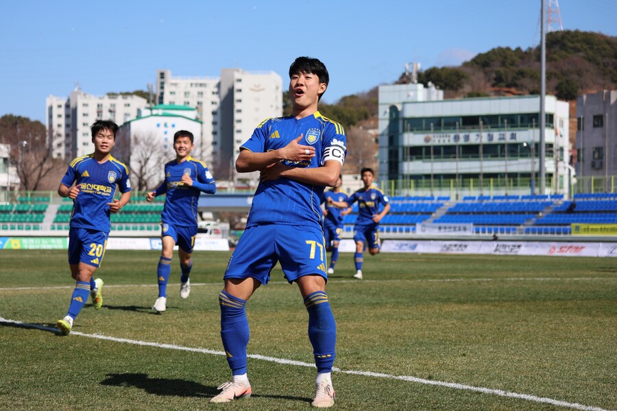 복수 참 쉽네…이 갈았던 김광원, 전주대 완파하고 MVP-도움상 2관왕 '울산대 쉽게 보지 마!'