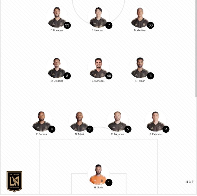 ▲  출처| LAFC SNS