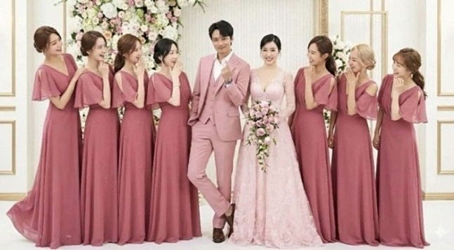 변요한♥티파니, 가짜 웨딩사진 확산 "AI 합성"..무서운 세상