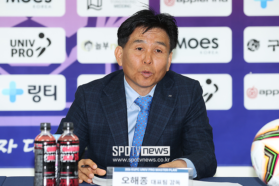 ▲ 오해종 대표팀 감독 ⓒ곽혜미 기자