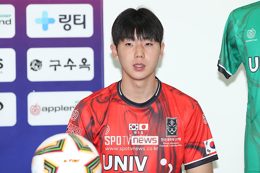 [포토S] 인사말 하는 장하윤 대표팀 주장