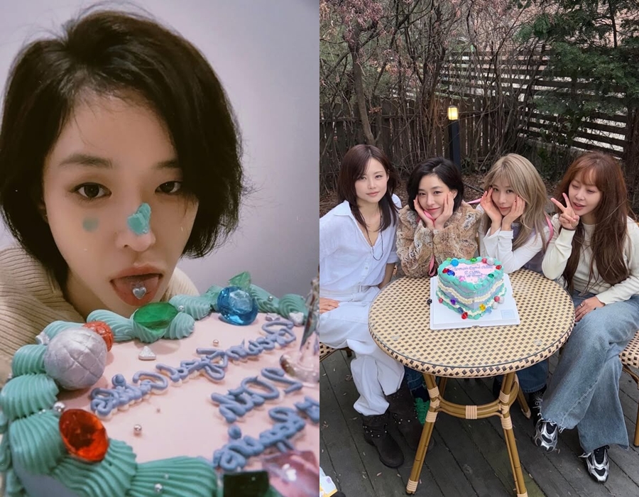 가인, 6년 만에 SNS 재개…브아걸 20주년 완전체 회동 '시선집중'[이슈S]