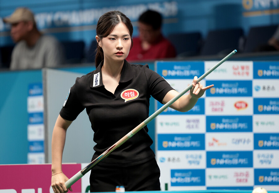 ▲ 이번 시즌 LPBA에 데뷔한 ‘신예’ 박정현(하림)도 왕중왕전 첫 나들이에 나선다. ⓒ PBA