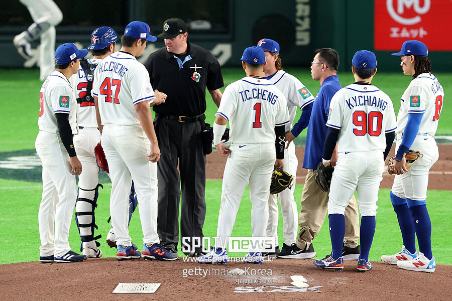 ▲ 대만-일본 WBC 경기 장면. 대만은 일본에 0-13 콜드게임 패배를 당했다.