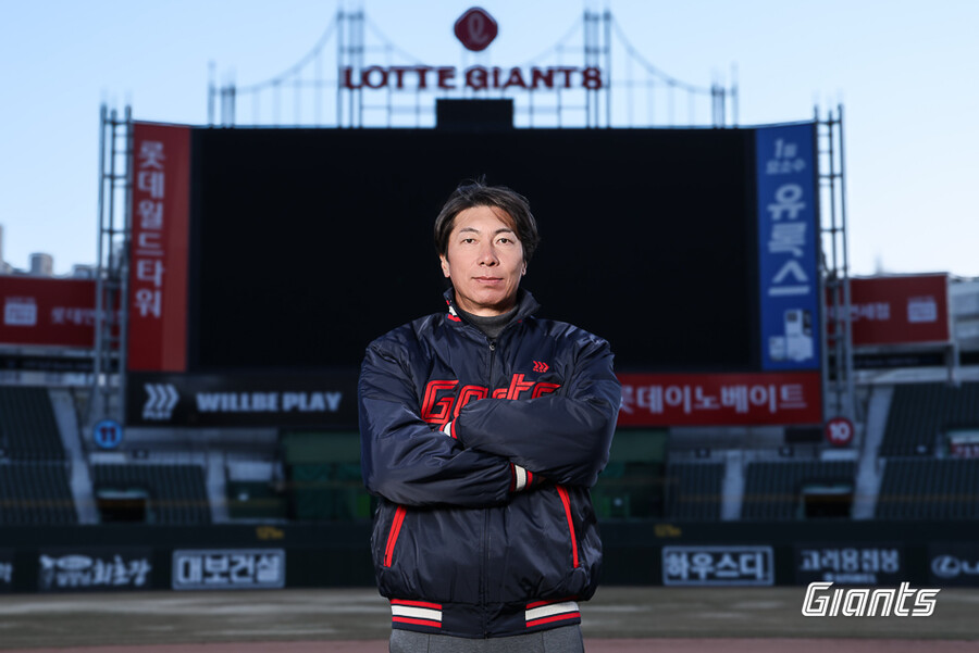 ▲ 타카츠 신고 스페셜 어드바이저 ⓒ롯데 자이언츠