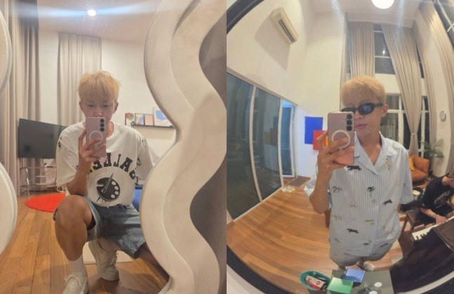 ▲ 출처| 임영웅 개인 계정