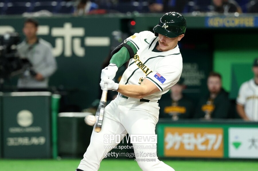 ▲ 울산 웨일즈 소속이자 호주 대표로 월드베이스볼클래식(WBC)에 출전한 알렉스 홀