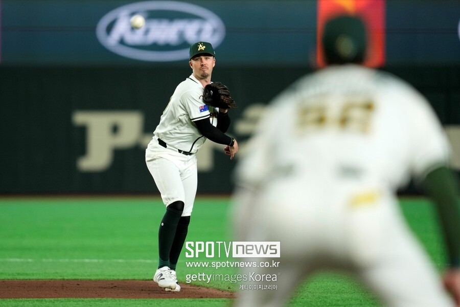 ▲ KIA 타이거즈 소속이자 호주 대표로 월드베이스볼클래식(WBC)에 출전한 제리드 데일