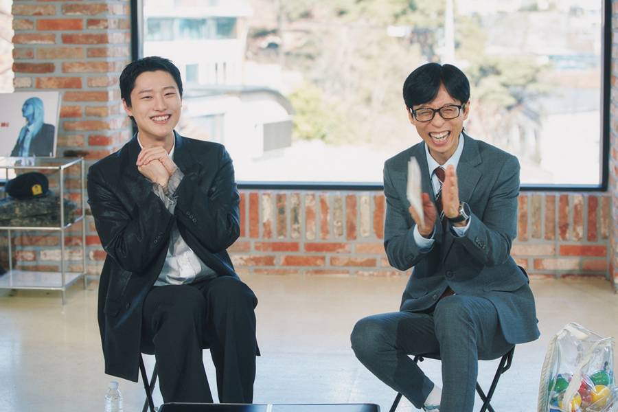 ▲ 우즈(왼쪽), 유재석. 제공| tvN '유퀴즈'