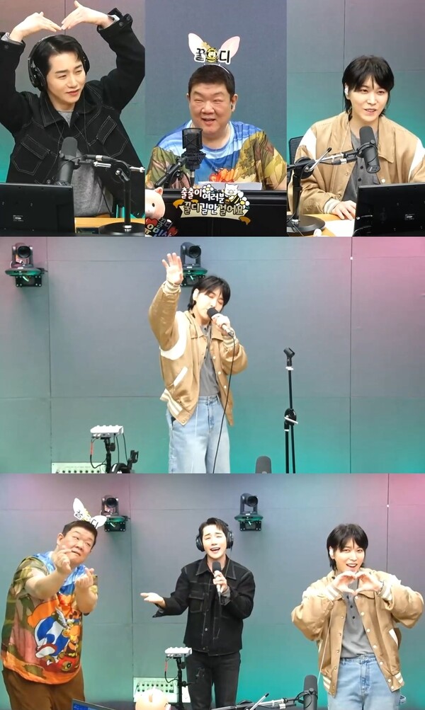 '배고픈 라디오' 박군·성민, 서로를 향한 칭찬 릴레이 '훈훈'