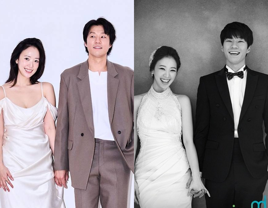'9살차' 이천희♥전혜진, 15년 흘렀어도 꿀 뚝뚝…웨딩사진과 판박이 미소