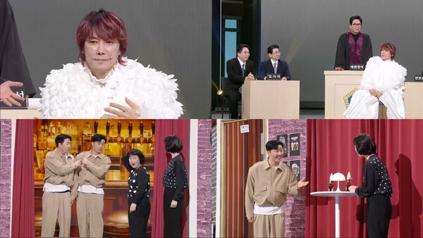 김장훈, '공개재판' 나왔다가 관객에 통닭 1000마리 기부(개그콘서트)