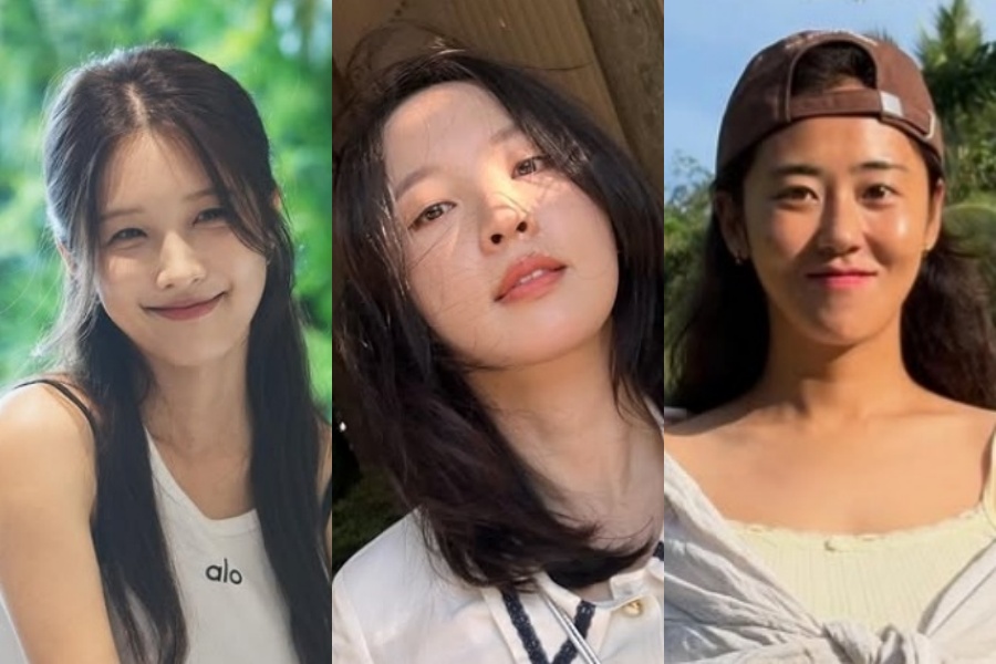 ▲ 왼쪽부터 남지현 전지윤 허가윤. 출처|인스타그램
