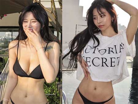 'MZ무당' 노슬비, 전신 비키니로 뽐낸 아찔 보디라인