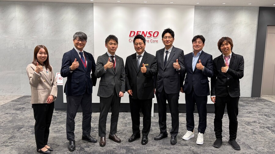 덴소컵을 후원하는 일본 기업 덴소 본사를 방문한 대학축구연맹 ⓒ대학축구연맹