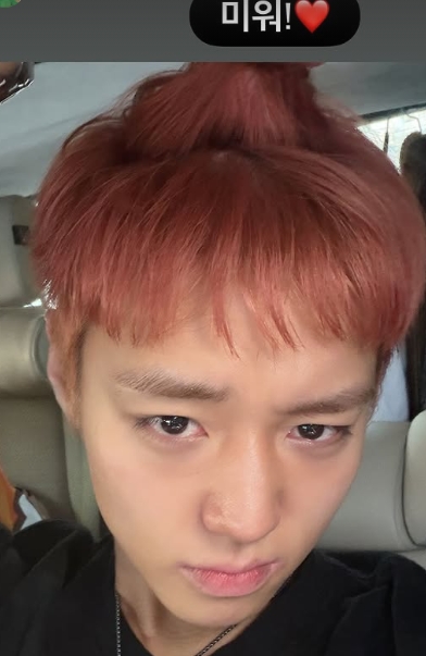 '왕사남' 떠나는 날, 빨간머리 공개한 박지훈…'단종오빠' 안녕