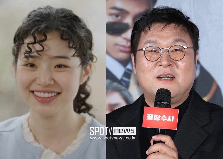 ▲ 배우 최지수(왼쪽)와 윤경호ⓒ곽혜미 기자