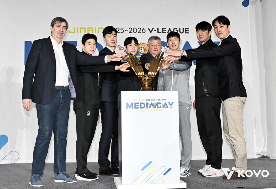 단기전은 아무도 모른다? 남자부 선수들이 밝힌 우리 팀 강점…"우승 확률 제일 높아", "신나는 배구"