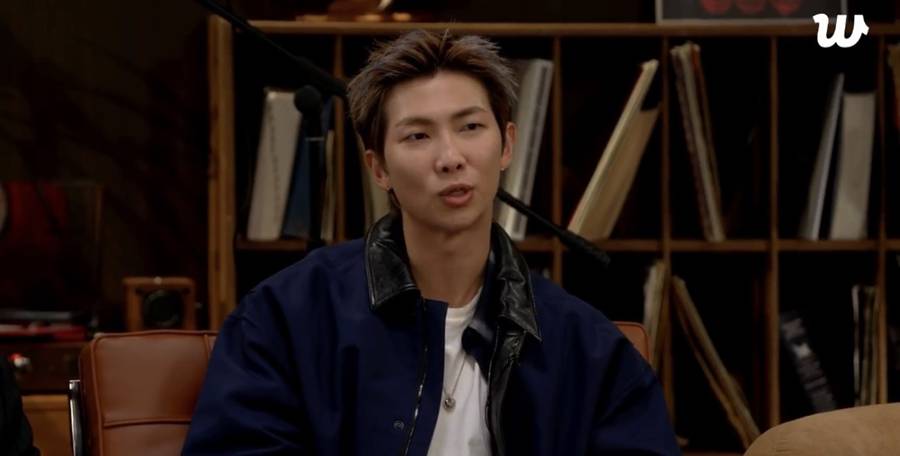 ▲ 방탄소년단 RM. 출처| 위버스 캡처