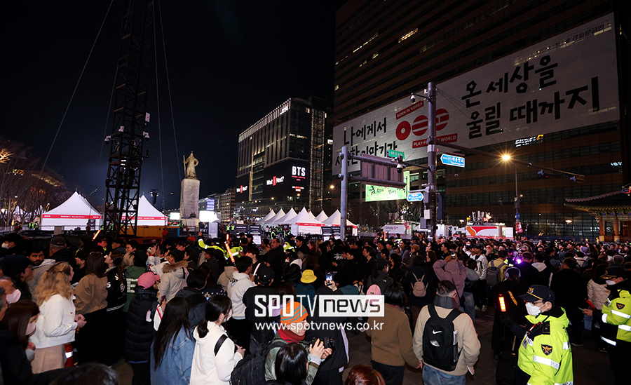 ▲ 방탄소년단 컴백쇼 ⓒ곽혜미 기자