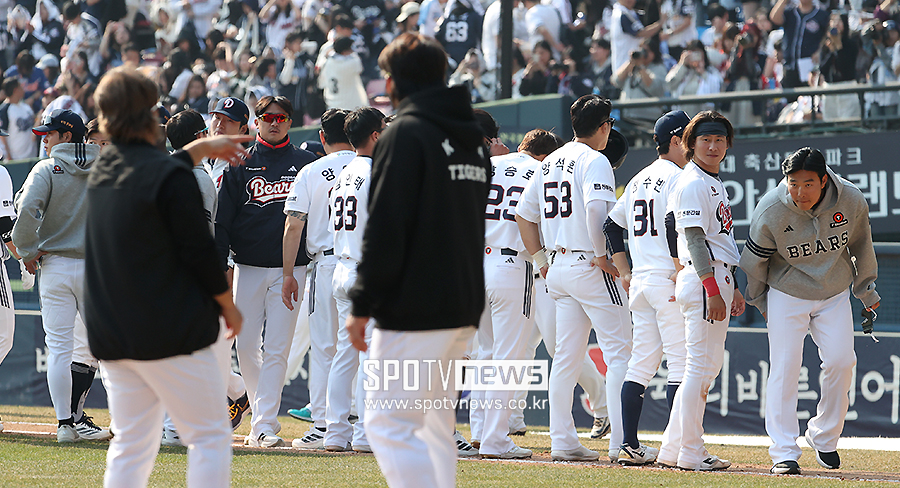 [포토S] 두산-KIA, 0-0 무승부