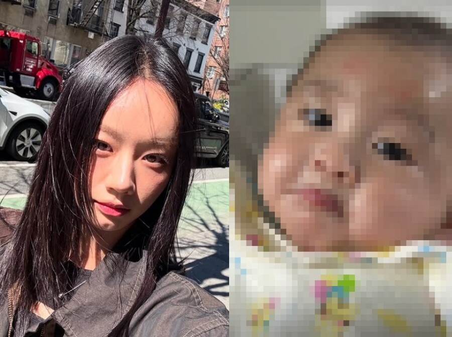 ▲ 혜리(왼쪽)와 혜리 조카. 출처|혜리 인스타그램