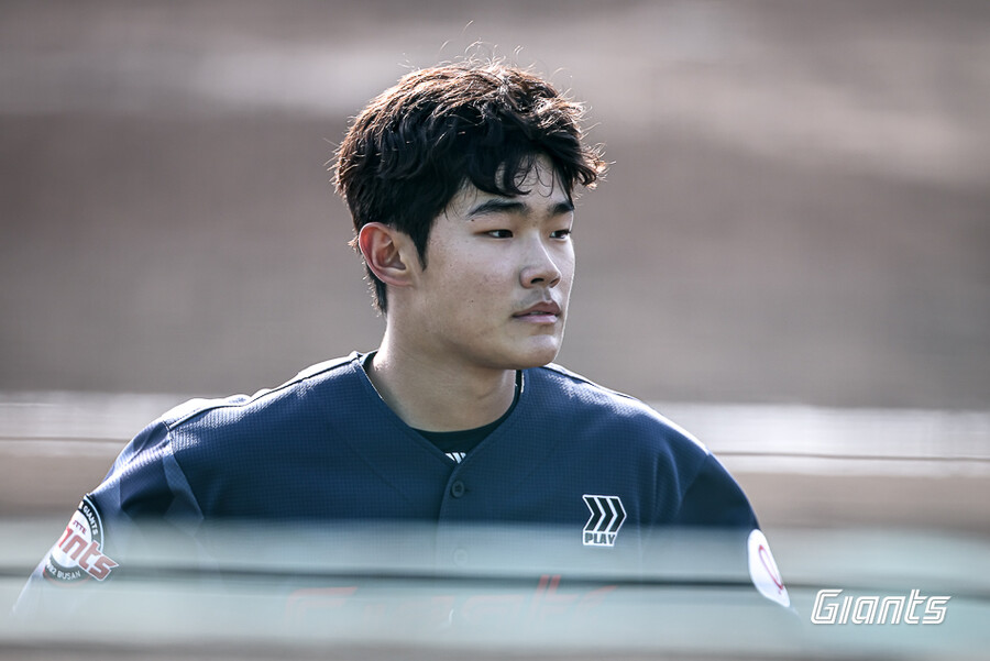 ▲ 김한홀 ⓒ롯데 자이언츠