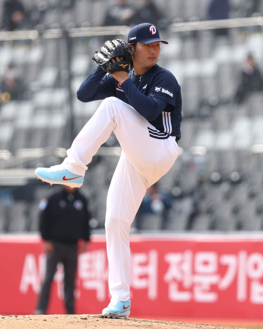 ▲ 곽빈 ⓒ두산 베어스