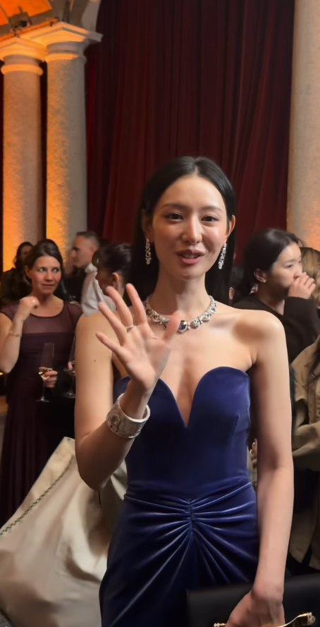 ▲ 밀라노에서 열린 불가리 행사에 참석한 배우 김지원. 출처|'보그홍콩' 공식 인스타그램