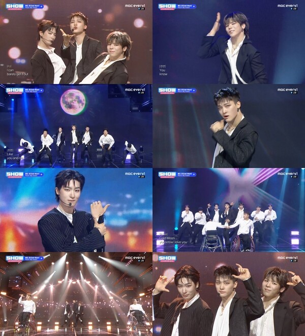'쇼챔' 빅오션, 예술로 승화시킨 '콜드 문' 퍼포먼스…휠체어 댄서와 '감동의 무대'