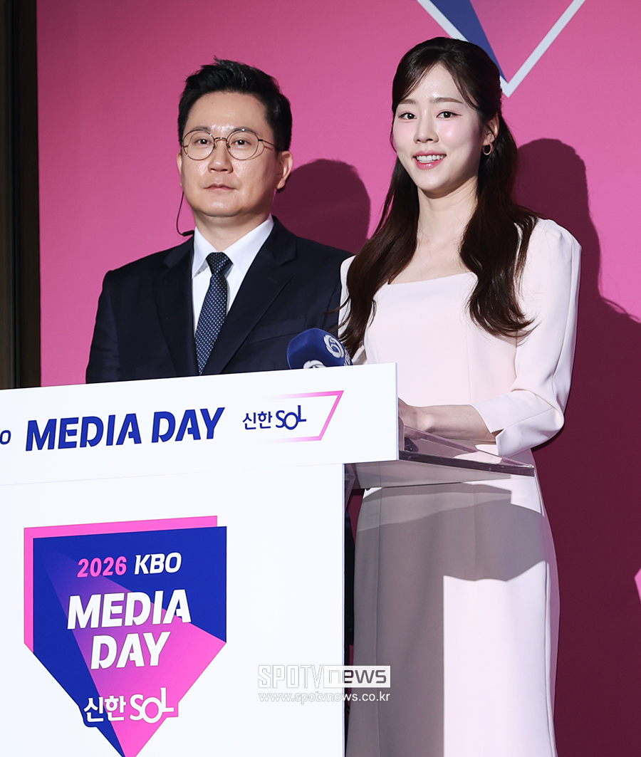 ▲ 김민수 캐스터 노윤주 아나운서 ⓒ곽혜미 기자