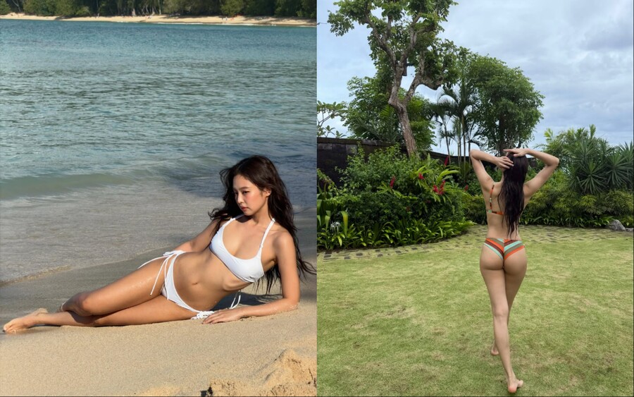 제니 vs 리사, 비키니로 맞붙었다…블랙핑크 '핫바디' 전쟁[이슈S]