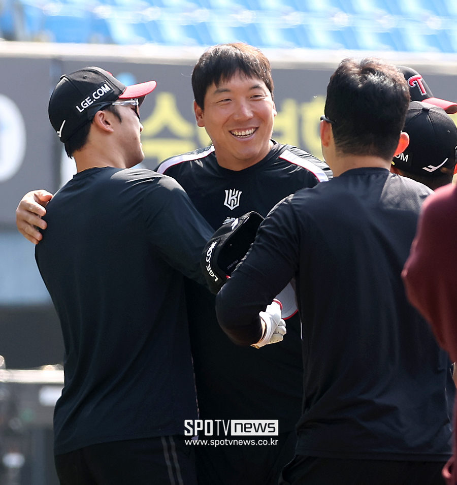 ▲ 박해민 김현수 ⓒ곽혜미 기자