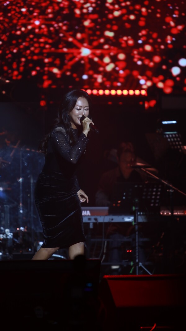 ▲ 박혜신이 지난 28일 안산대학교에서 공연을 벌였다. 제공|드림뮤직