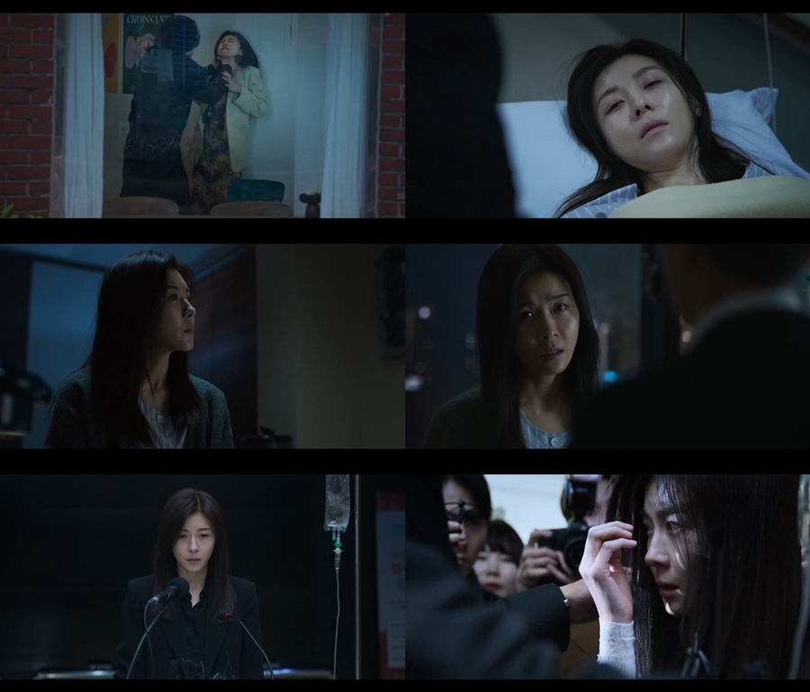 ▲ 하지원. 출처|ENA '클라이맥스' 캡처