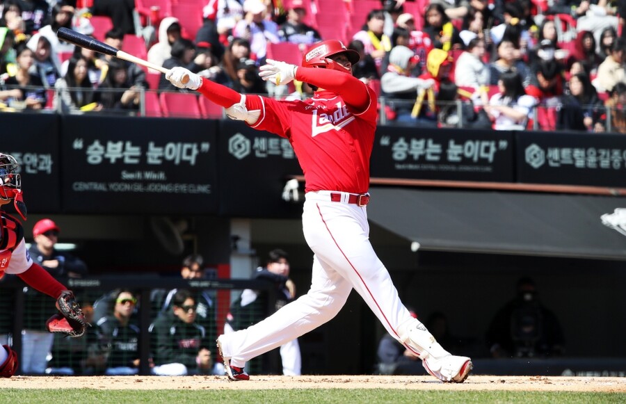 ▲ 김재환 ⓒSSG 랜더스