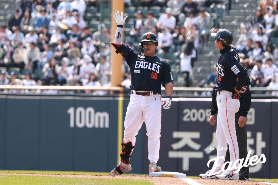▲ 강백호 ⓒ한화 이글스