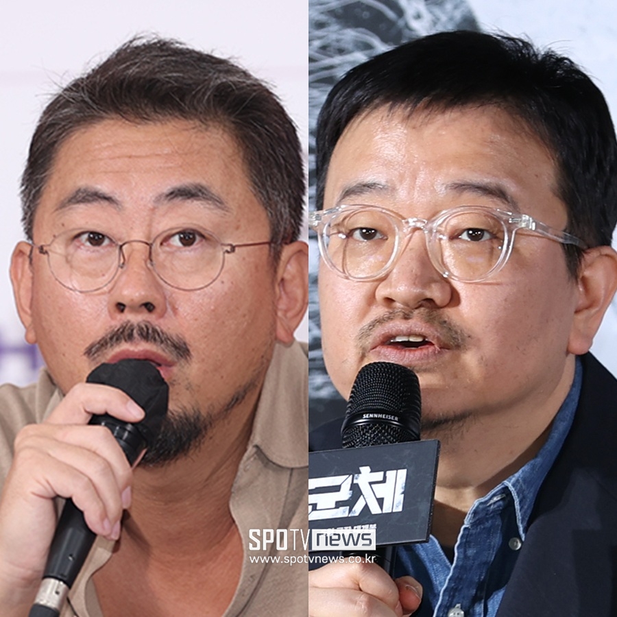 ▲ 나홍진 감독(왼쪽), 연상호 감독.  ⓒ곽혜미 기자